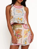 Tank and Skort Two-Piece Set DJPT