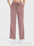 Drawstring Pocketed Active Pants DJPT