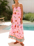 Strapless Summer Maxi Dress DJPT