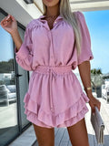 Up Top and Ruffled Skirt Set DJPT