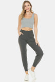 Depot Wide Waistband Slim Active Joggers DJPT