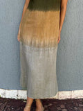 Size Sleeveless Gradient Tank Midi Dress Plus Size DJPT