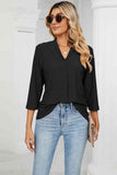Three-Quarter Sleeve Blouse DJPT