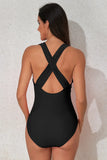 Wide Strap One-Piece Swimwear DJPT