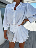 Up Top and Ruffled Skirt Set DJPT