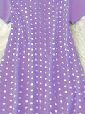 Dot Short Sleeve Lounge Dress DJPT
