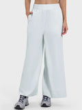 Slit Wide Leg Active Pants DJPT