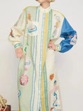 Button Up Maxi Shirt Dress DJPT