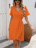 Short Sleeve Mini Dress DJPT