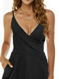 V-Neck Summer Mini Dress DJPT