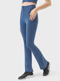 Zipper Detail High Waist Active Pants DJPT