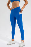 Waist Active Leggings with Pockets DJPT