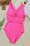 Wide Strap One-Piece Swimwear DJPT