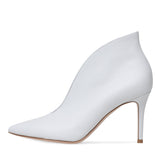 Women's Five-Color High-Heeled Tip-Tip Ankle Boots Spring And Autumn Chengdu Large-Size Women's Shoes High Quality Shoes