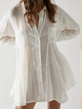 Button-Down Shirt Dress DJPT