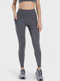 Pocketed High Waist Active Leggings DJPT