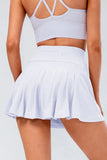 Waist Pleated Active Skirt DJPT