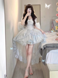 Ball Gown Tulle Homecoming Dresses Birthday Outfits SD520