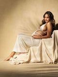 White Crochet Cut Out Backless Halter Neck Bodycon Chic Vacation Open Belly Maternity Dress Maternity