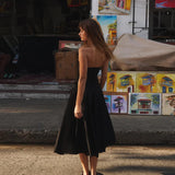 Autumn 2025 New Small Scented Temperament Casual-Buttered Bosom-Smeared Temperament Dress Woman DJPT