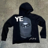 Fashion Vintage Skull Print Hoodie Y2k Couple Street Hoodie DJPT