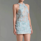 Vietnamese Small Dress Handmade Lace Birthday Engagement Thin Dress Woman In 2025