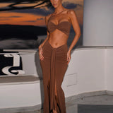 Spring 2025 New Style Temperament Tuxeds Twilight Tranches Brats Folded Skirt Suit Woman DJPT