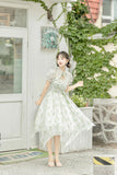 Suzuki Spring Lolita Dress Lolita Sleeve Shawl Sling Dress Set 6809