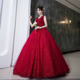 Red Toast Bridal High-End Summer Long Wedding Dress Dress High-End Engagement Dress 2025 New