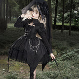Design Dark Night Law Lolita Dress Everyday Cute Lolita Sweet Dress 6656