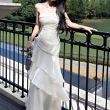 New [Iris Jasmine] Niche High-End Sling Dress Adult Fishtail Birthday Dress HZ0628