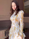 Elegant And Elegant Temperament Long-Sleeved Long-Sleeved Dress Dress For Women In Soft Dress