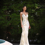 Autumn 2025 New Long Dress Fashion Temperament Beautiful Flowers With Ribbon Ribbon Dress Dress Dress Woman DJPT