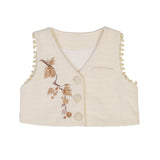 Maple Chinese Costume Chinese Style Improvement Han Element Vest Shirt Half Skirt Set 8959