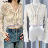 Early Autumn New Design Purple Knitted V-Neck Sweater Cardigan