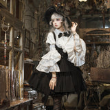 Teased Original Morning Witch Lolita Female Lolita Hat Shirt With Adorable Style Set 7150