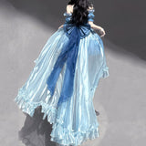 Teased Original Brilliant Starlit Lolita Girl Lolita Hand-Sleeved Dress Cute Suit 7287