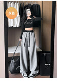 Popular Thin Pants Autumn New Color Trousers Women Loose Thin Leisure Loose Loose Trousers DJPT
