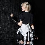 Teased Original Mashed Gem Lolita Blouse Shirt Half Dress Daily Sweet Suit 7206