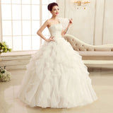 Color Yarn Wedding Dress Stage Solo Color Studio Costume Long Performance Costumes Ponpong Skirt Women's Summer