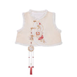 Xiang Snake Presents Rui Hanfu Women's Chinese Style Improve Han Element Mague Cheongsam Set X161