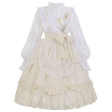 Design Poem With Flower Lolita Dress Female Everyday Cute Lolita Sweet Dress 7002