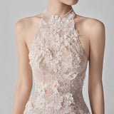 Vietnamese Small Dress Handmade Lace Birthday Engagement Thin Dress Woman In 2025