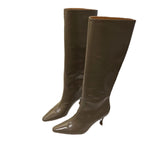 Leg Long Pointed High Cylinder Elastic Boots Super High And Knight Boots Size But Knee Thin Long Boots Woman High Quality Shoes