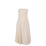 Autumn 2025 New Small Scented Temperament Casual-Buttered Bosom-Smeared Temperament Dress Woman DJPT