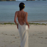 Summer 2025 New Temperament Dress Sexy Showy With Back-Singy Temperament Dress Woman DJPT