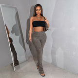 High-Waisted Sleeker Sleeker Trousers In The Fall Of The New Fashion Trousers DJPT