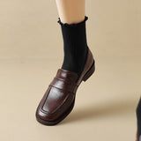Large-Size Shoes Retro Lefu Shoes High Quality Shoes