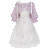 Design Fine Smell Of Smnel Chinese Wind Man Element Blouse Sling Skirt Daily Set 8666