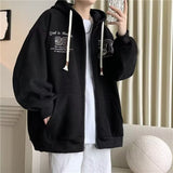 And Autumn Design Feel Cardigan Hoodie Hoodie Men In Hong Kong Style Small Design Feeling Coat Top DJPT
